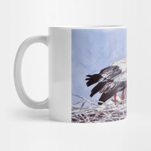 White Stork Mug